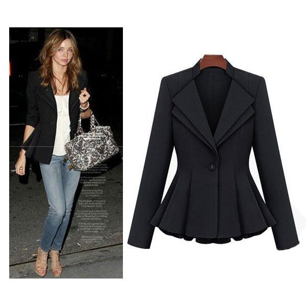 Celebrity Miranda puf ramena blazer