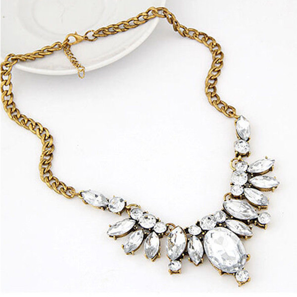 Jednostavna kristalna ogrlica