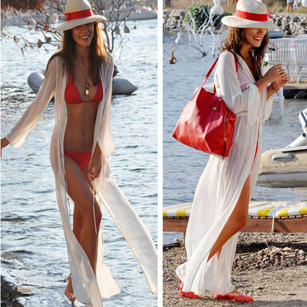 Maxi tunika za plažu