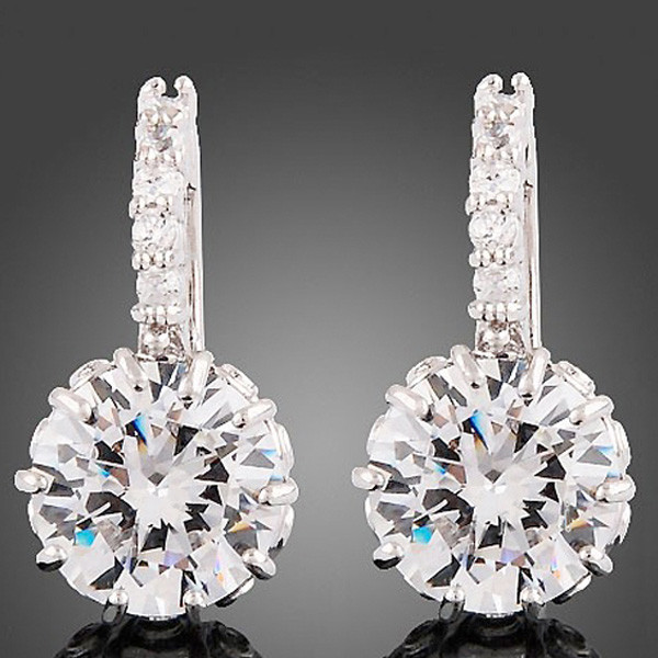 Kristalne elegantne naušnice