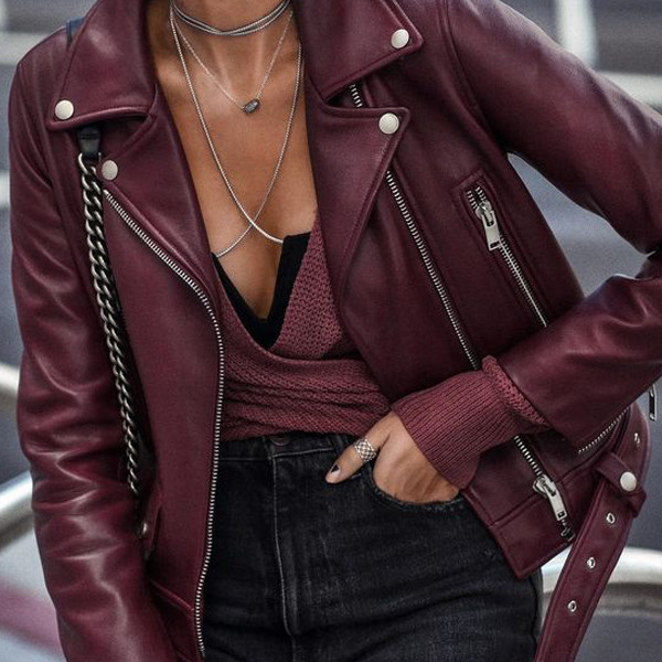 Motoristička jakna eko koža razne boje