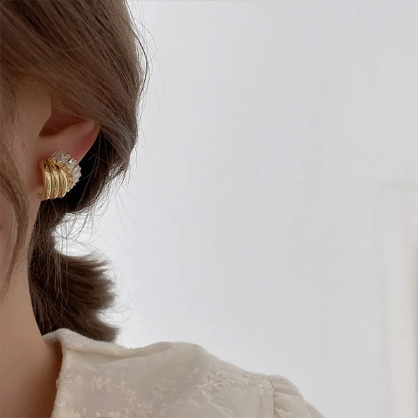 Masivne duple naušnice 925 srebro "Limitirana kolekcija"