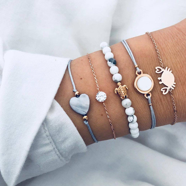 Morski set od 5 narukvica