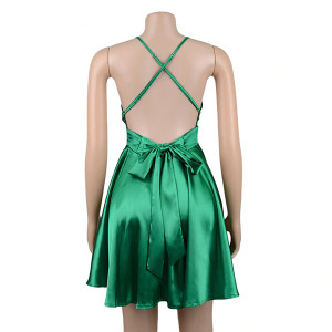 Mini satenasta haljina otvorenih leđa *Limitirana kolekcija*