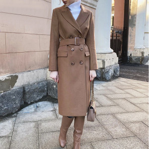 Klasični kaput srednje duljine s remenom *Limitirana kolekcija*