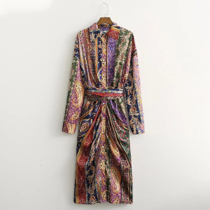 Kimono haljina patchwork printa *Limitirana kolekcija*