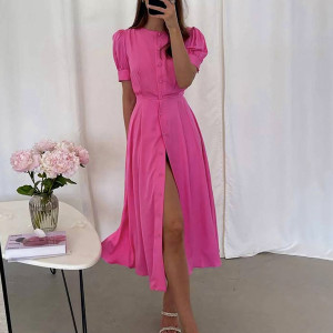 Haljina srednje duljine A kroja 5 BOJA