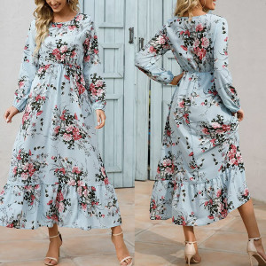 svijetlo plava cvjetna