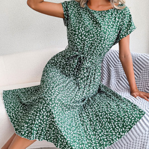 Mini plisirana haljina A kroja 10 BOJA