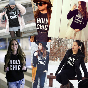 Holy chic casual Šaptač cipelama majica 