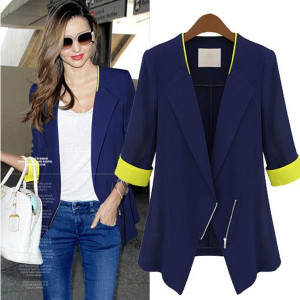 Asimetrični casual lagani blazer