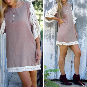 Mini kačkana haljina