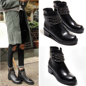 Gležnjače s dekorativnim lancima