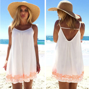 Mini cami kombine haljina za plažu