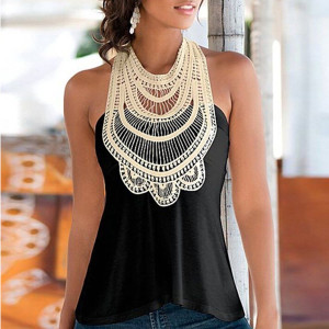 Kačkana bluza bez rukava