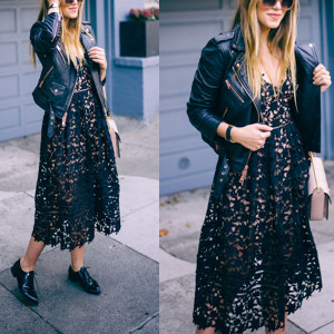 Luksuzna midi čipkana cami haljina 