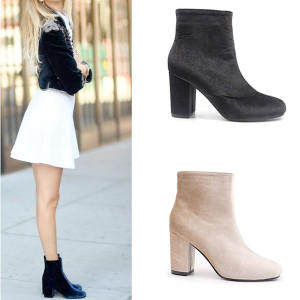 Baršunaste gležnjače stabilna peta