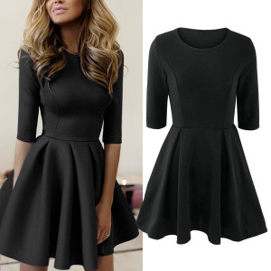 Mini elegantna skater haljina