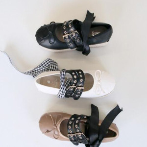 Platforma espadrile s dvobojnim vezicama