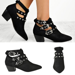 Izrezane gležnjače sa zakovicama veličina EU38