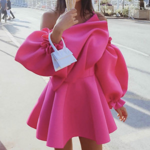 Svečana mini balon haljina otvorenih ramena *Limitirana kolekcija*