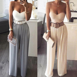 Plisirani bandeau kombinezon standardni S