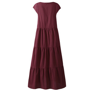 Duga vrećasta haljina dva modela