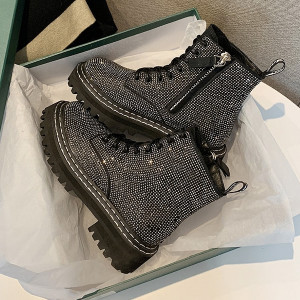 Vojničke čizme s kristalima