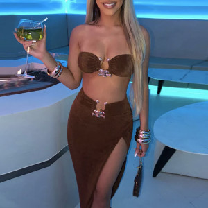 Komplet od dva dijela za plažu s karikama 10 BOJA