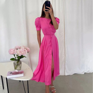 Haljina srednje duljine A kroja 5 BOJA