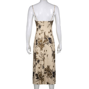 Vintage cvjetna haljina olovka kroja