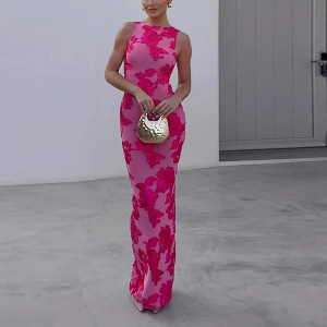 Haljina od tila s 3d cvjetovima *Limitirana kolekcija*