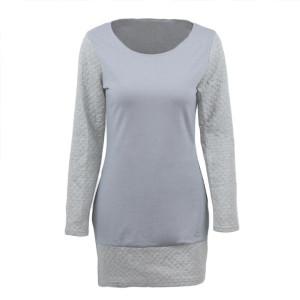 Mini kontrasna haljina tunika