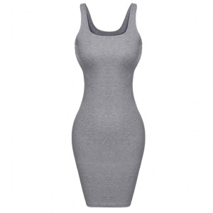 Mini party bodycon haljina bez rukava