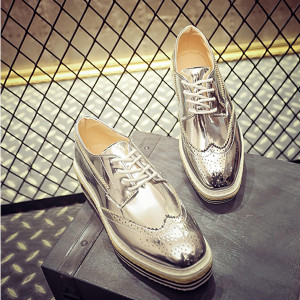 Retro espadrila oksfordice