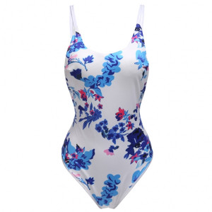 Jednodijelni cvjetni kupaći s vezanjem na leđima