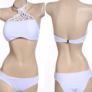 Bandage push up dvodijelni mrežasti kupaći kostim