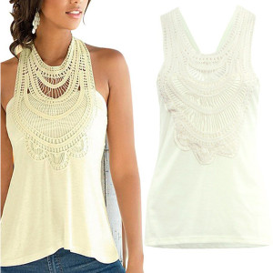 Kačkana bluza bez rukava