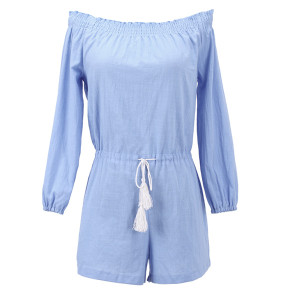 Kombinezon dugih rukava i otvorenih ramena