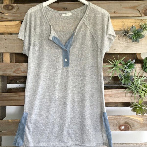 Casual boyfriend majica na kopčanje