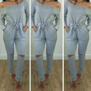 Dugi kombinezon trenirka otvorenih ramena