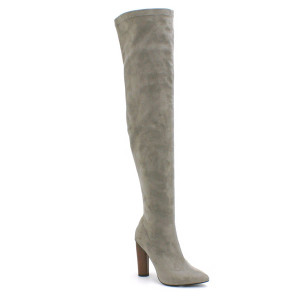 Čizmice iznad koljena stabilna peta