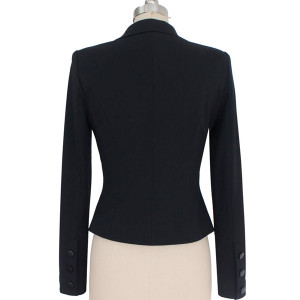 Luksuzni poslovni blazer s dva gumba