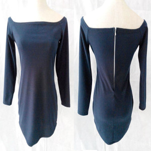 Mini casual asimetrična haljina