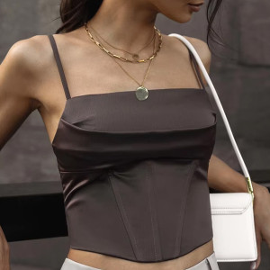 Bandage korzet top s vezicama 2 boje