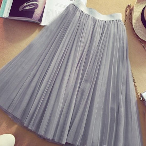 Midi tutu suknja od tila