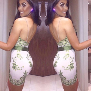 Luksuzna mini haljina sa šljokicama