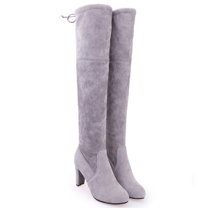 Čizme iznad koljena na navlačenje