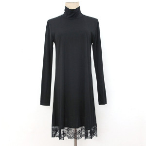 Haljina dolčevita s čipkom