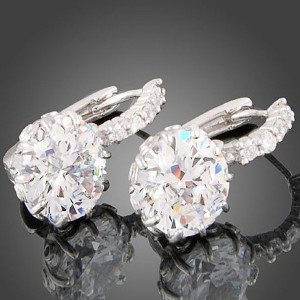 Kristalne elegantne naušnice